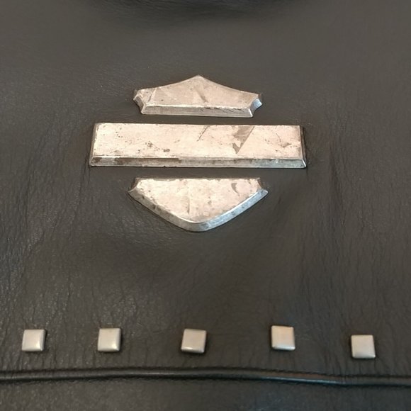 Women's Medium M Harley-Davidson Leather Jacket 97014-03VW Studded - Picture 4 of 8